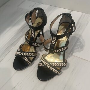 MICHAEL KORS Sexy, neutral high heels (worn once)  at a great price!